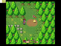 une photo d'Ã©cran de Secret of Mana sur Nintendo Super Nes